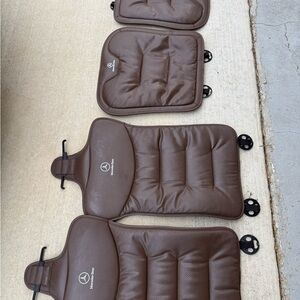 Luxurious Brown Car Seat Cushions